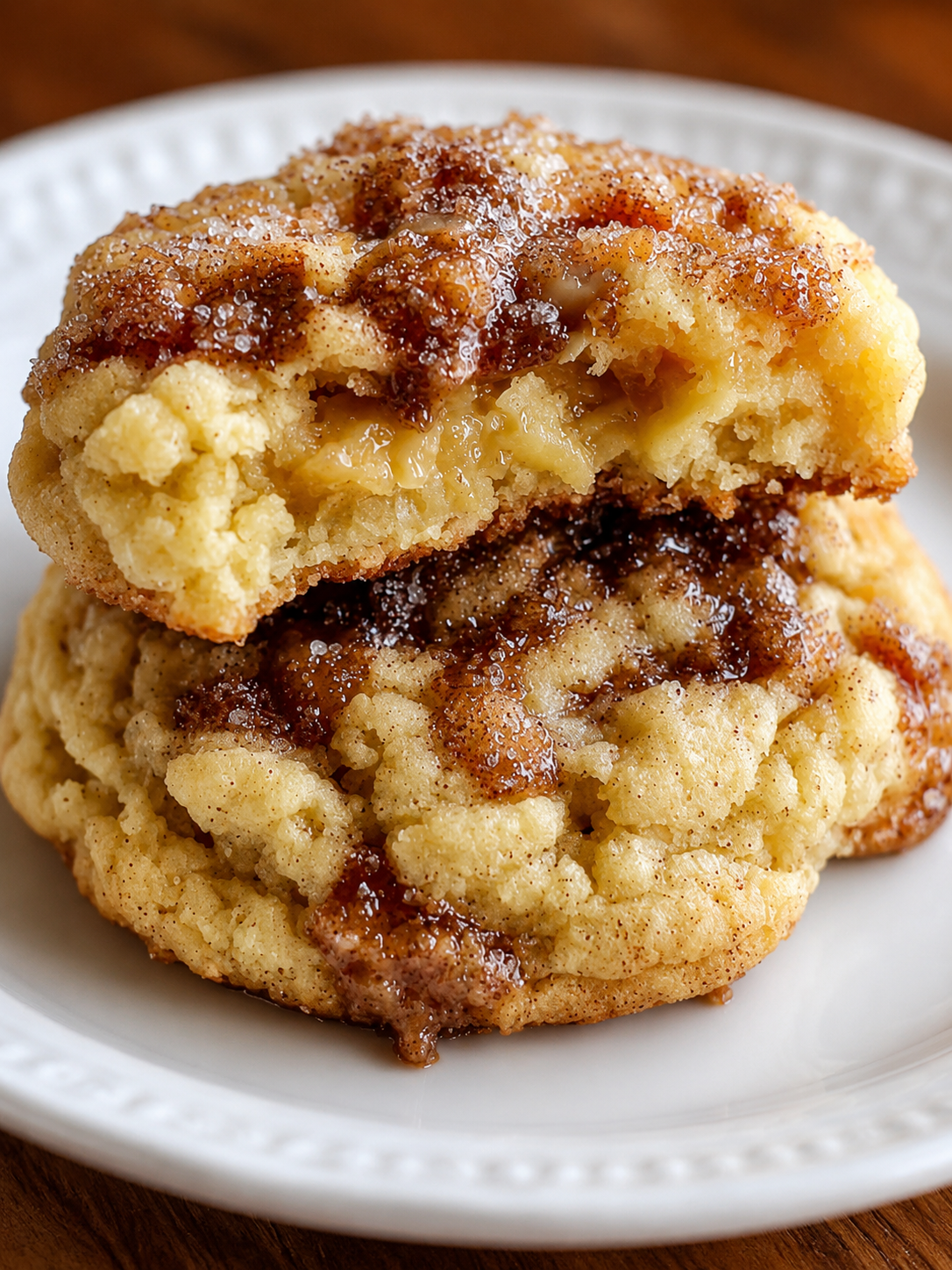 Ultra-soft cinnamon sugar cookies made with brown sugar and butter for a chewy, melt-in-your-mouth texture. Perfect for cozy baking and easy homemade desserts.