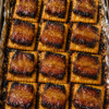 Sweet and salty baked bacon crackers with caramelized brown sugar glaze. Perfect easy party appetizer for holidays, game day, and gatherings.