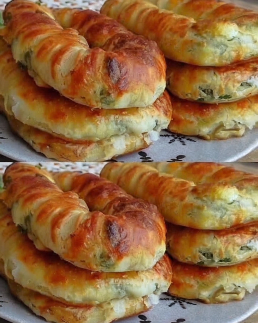 Soft Eastern European yeast cakes with a golden crust and fluffy interior. Perfect plain or filled with savory or sweet ingredients.