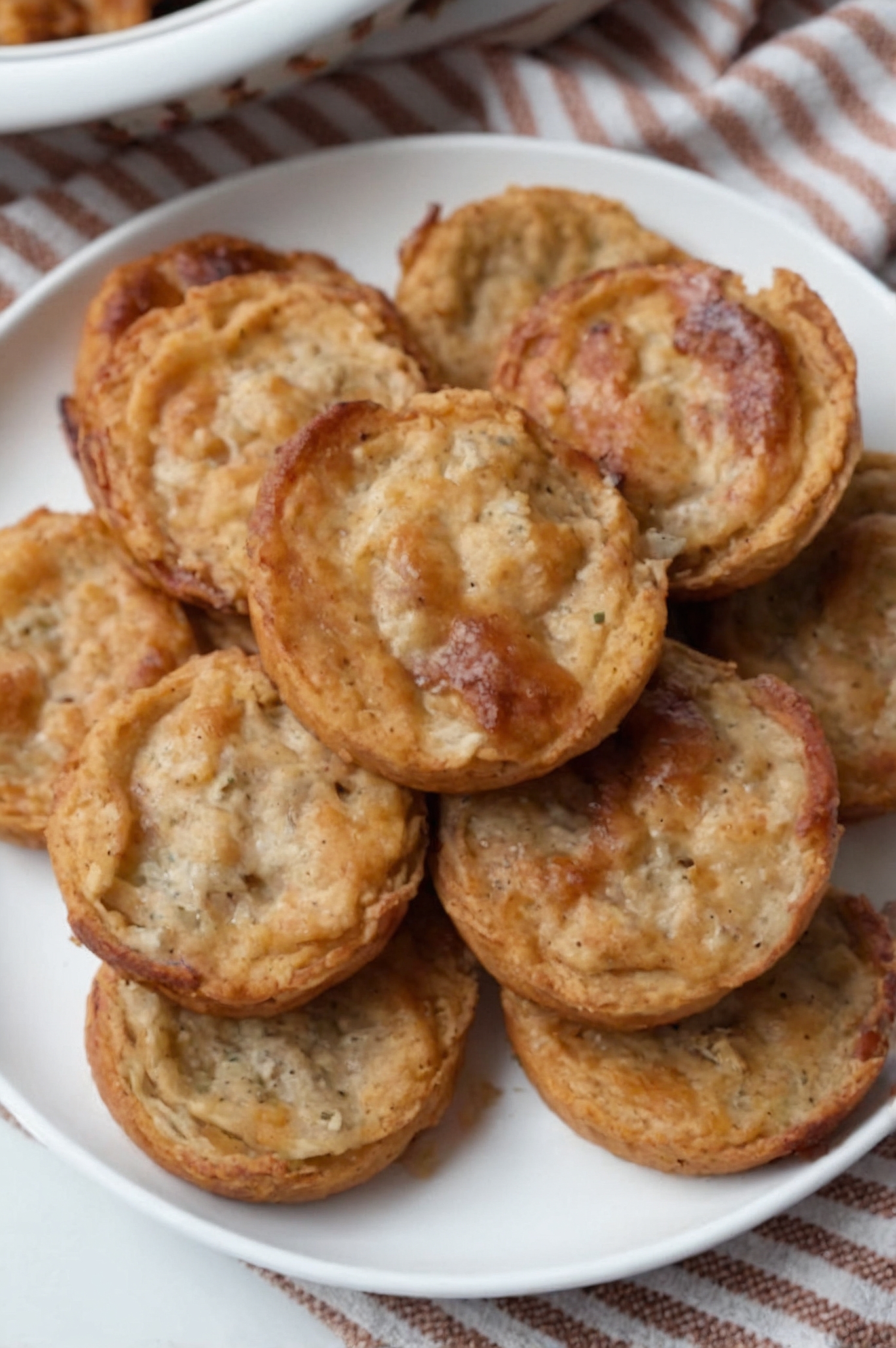 Zero-waste garlic rolls made from sandwich crusts, brushed with garlic butter and baked until golden and crispy.