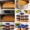 Crunchy, protein-packed air fryer chickpeas seasoned with smoky spices. A healthy snack that replaces chips in just 20 minutes.