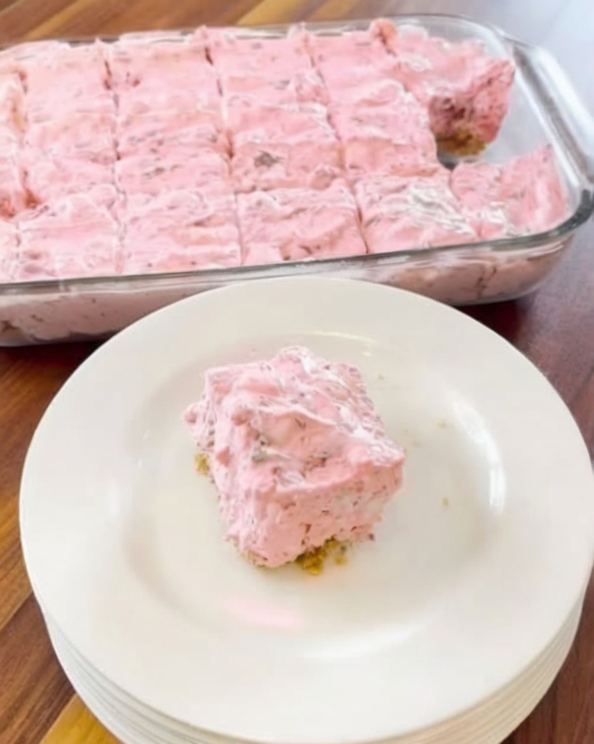 A creamy, layered no-bake dessert with buttery graham cracker crust, smooth cream cheese filling, and fresh strawberries. Perfect for summer gatherings.