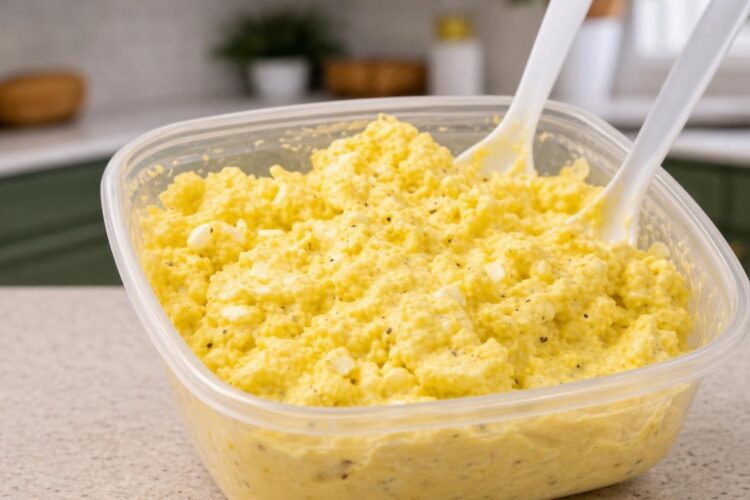 Small mixing bowl or meal prep container Fork or spoon Knife for chopping No blender. No food processor. No mess.
