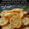 These Garlic Parmesan Ritz Crackers are a quick and easy buttery snack made with crispy Ritz crackers, melted butter, garlic seasoning, herbs, and toasted Parmesan cheese. Perfect for movie nights, holiday appetizers, game day parties, family gatherings, and budget-friendly entertaining, this simple baked cracker recipe delivers irresistible flavor and crunch in just 15 minutes while using everyday pantry ingredients.