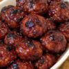 Tender homemade meatballs coated in a rich brown sugar soy glaze that caramelizes into a glossy, sticky finish with incredible sweet and savory flavor. Perfect for easy family dinners, holiday appetizers, game day snacks, meal prep lunches, party platters, and comfort food recipes that everyone loves.
