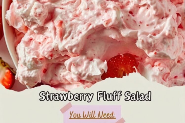 This easy no-bake Strawberry Fluff Salad combines strawberry gelatin, vanilla pudding, fluffy whipped topping, juicy strawberries, pineapple, and mini marshmallows into a creamy dessert that's perfect for summer picnics, family gatherings, holiday celebrations, potlucks, and make-ahead entertaining. Light, refreshing, and incredibly easy to prepare, it's a timeless recipe everyone loves.