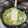 This classic homemade stuffing combines buttery sautéed onions, tender celery, fresh sage, thyme, and toasted bread cubes into a rich, flavorful holiday side dish. Perfect for Thanksgiving, Christmas, Sunday dinners, meal prep, and freezer cooking, this make-ahead stuffing delivers a crispy golden top with a soft, savory center that pairs beautifully with turkey, chicken, ham, and homemade gravy.