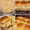 Cheesy Ranch Chicken Hawaiian Roll Sliders combine shredded rotisserie chicken, creamy ranch filling, melted cheddar cheese, and buttery Hawaiian sweet rolls baked until golden and perfectly melty. This easy family dinner is ideal for busy weeknights, game day appetizers, meal prep, potlucks, and party food.