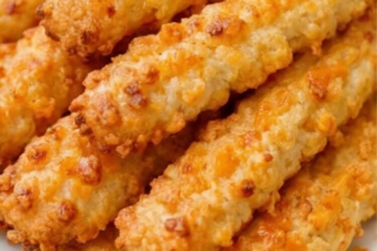 Classic Southern cheese straws made with sharp cheddar, butter, flour, and cayenne pepper. Crispy, buttery, and perfect for holidays, parties, and entertaining.