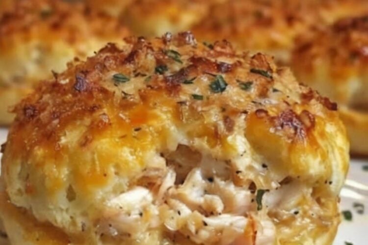 These Crab-Stuffed Cheddar Bay Biscuits feature fluffy cheddar biscuits filled with a creamy lump crab mixture and brushed with warm lemon garlic butter. They're perfect as seafood appetizers, brunch bites, or an easy restaurant-style dinner at home.