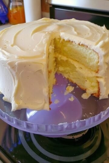 Tender, moist, and buttery homemade buttermilk cake topped with rich vanilla buttercream. This easy from-scratch recipe is perfect for birthdays, family celebrations, and weekend desserts everyone loves.