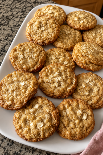 Four-ingredient, flourless cookies that are soft, chewy, and naturally sweet. Ready in about 20 minutes with pantry staples.