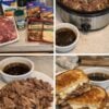 Tender slow-cooked beef piled onto buttery grilled cheese sandwiches with melted provolone and served alongside rich homemade au jus for dipping.