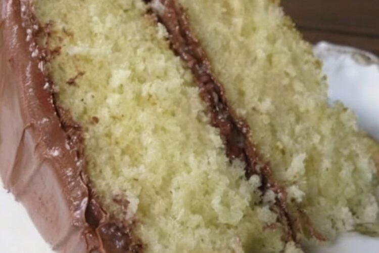 A timeless homemade butter layer cake topped with rich, creamy chocolate frosting. Moist, tender, and perfect for birthdays, holidays, or any celebration.