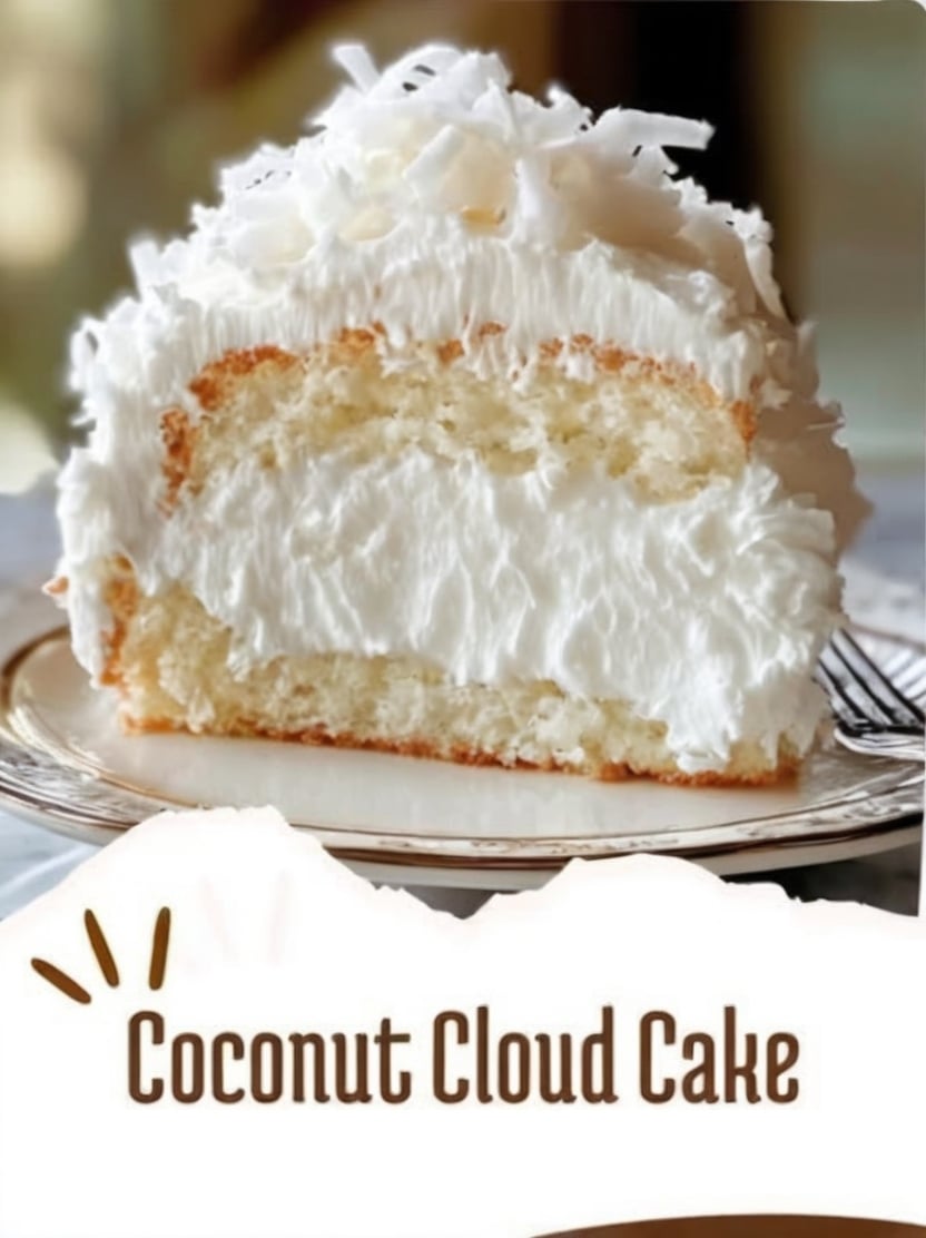 A soft, moist coconut layer cake covered with fluffy coconut whipped cream frosting and sweet shredded coconut. Perfect for holidays, birthdays, and special family gatherings.