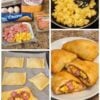 Flaky, buttery crescent roll breakfast pockets filled with fluffy scrambled eggs, savory ham, and melted cheddar cheese. Perfect for meal prep, freezer-friendly breakfasts, or an easy family brunch.