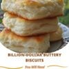 Soft, buttery 7-Up Biscuits made with baking mix, sour cream, and lemon-lime soda for incredibly tall, fluffy biscuits baked in melted butter until perfectly golden.