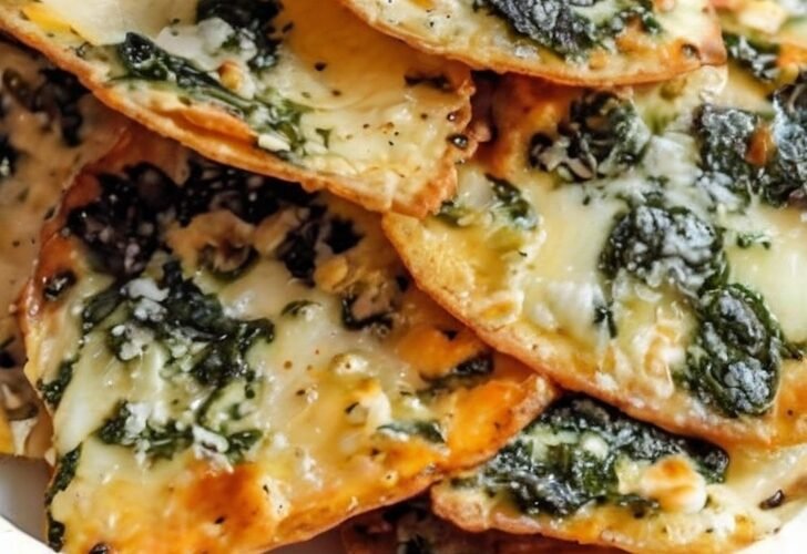 A close-up of creamy seafood stuffed shells filled with crab, shrimp, ricotta, and mozzarella, baked until golden and bubbly in a rich garlic Parmesan cream sauce, garnished with fresh parsley.