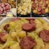 Slow Cooker Kielbasa, Potatoes & Cabbage