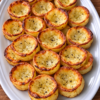 Oven Baked 3 Ingredient Buttery Potato Shell Cups