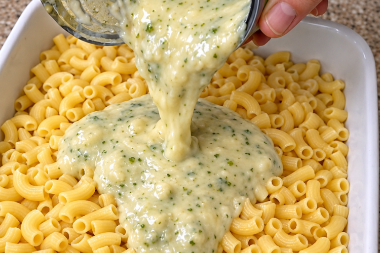 Amish Cream of Broccoli Soup Macaroni