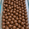Buttery graham crust, caramel-like condensed milk, melted chocolate, and whole malted milk balls — five ingredients, one dish, pure crunch.