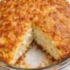 A 1958 magazine classic — golden, crispy potato pie with a tender layered interior, made from just hash browns, sour cream, cheddar, and butter.