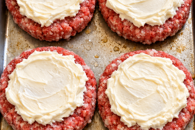 Easy 4-Ingredient Oven Beef Using Frozen Beef Burger Patties (Sheet Pan & Ready In 30 Minutes)