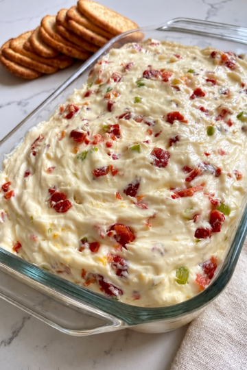 Creamy, savory, and sweet-tart, with crisp bacon and green onion on top