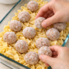 Easy Oven Baked Amish Meatball Stew Recipe (4 Ingredients)