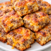 Easy 3 Ingredient Sausage Cheese Bites Recipe (Crispy, Cheesy & Crowd-Pleasing)