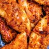Crispy oven-fried buttermilk chicken with a shatteringly golden crust.