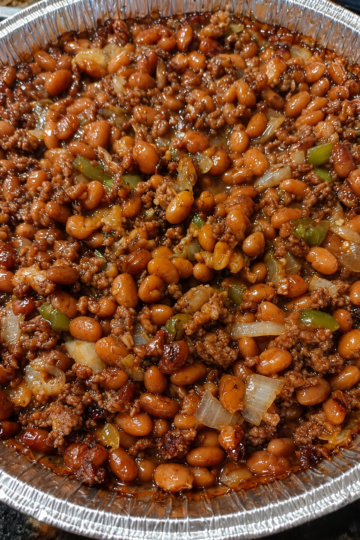 Easy Homemade BBQ Baked Beans With Ground Beef Recipe (Sweet, Smoky & Cookout Favorite)