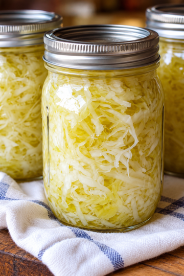 Easy Homemade Sauerkraut Recipe (3 Ingredients, Naturally Fermented)
