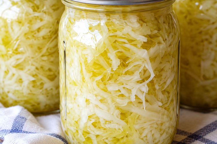Easy Homemade Sauerkraut Recipe (3 Ingredients, Naturally Fermented)