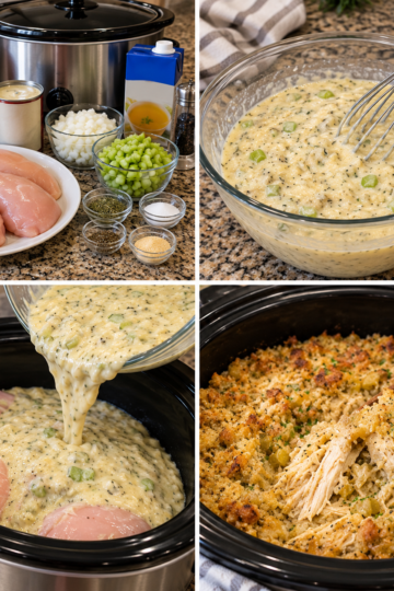 Crock Pot Chicken and Stuffing Recipe (Juicy, Cozy & Perfect For Busy Weeknights)