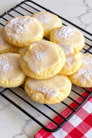Classic Italian Lemon Cookies Recipe (Soft, Buttery & Glazed)