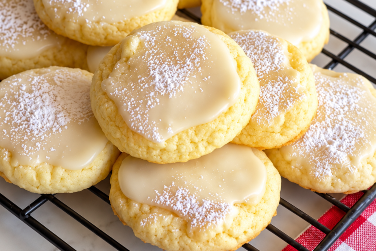 Classic Italian Lemon Cookies Recipe (Soft, Buttery & Glazed)